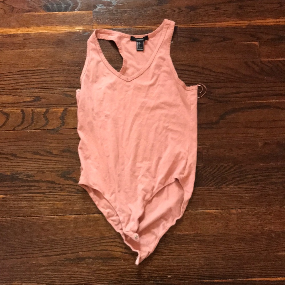 Forever 21 pink bodysuit